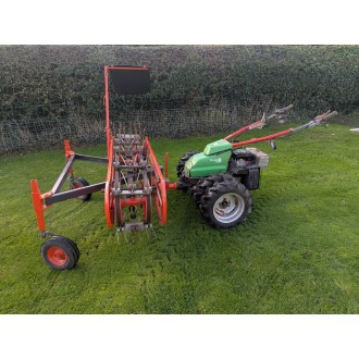 Rapid Euro 4 Two Wheel Tractor With Rekord Hay Rake