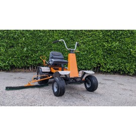 Sisis Robbi ride-on brushing system for synthetic grass